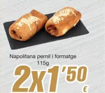 SPAR Fragadis Napolitana pernil i formatge oferta
