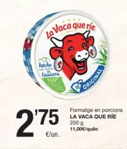 SPAR Fragadis LA VACA QUE RIE Formatge en porcions oferta