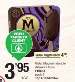 SPAR Fragadis FRIGO Gelat Magnum double diferents tipus oferta