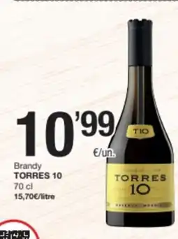 SPAR Fragadis TORRES 10 Brandy oferta