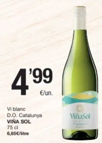 SPAR Fragadis VIÑA SOL Vi blanc D.O. Catalunya oferta