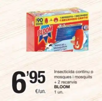 SPAR Fragadis BLOOM Insecticida continu o mosques i mosquits +2 recanvis oferta