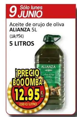 SPAR ALIANZA Aceite de orujo de oliva oferta