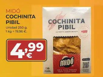 La Sirena MIDÓ Cochinita pibil oferta