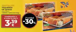 La Sirena TEKEFINGERS Tequeños de queso oferta