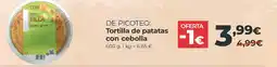La Sirena DE PICOTEO Tortilla de patatas con cebolla oferta
