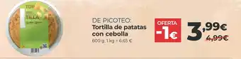 La Sirena DE PICOTEO Tortilla de patatas con cebolla oferta