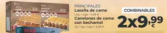 La Sirena PRINCIPALES Lasaña de carne oferta
