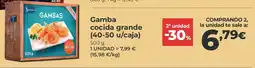 La Sirena Gamba cocida grande oferta