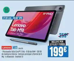 Beep LENOVO M11 oferta