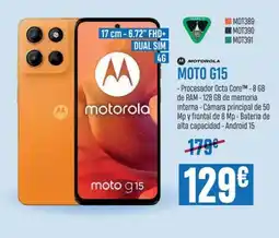 Beep MOTOROLA Moto g15 oferta