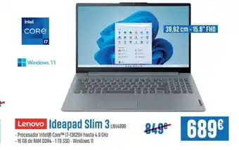 Beep LENOVO Ideapad Slim 3 oferta
