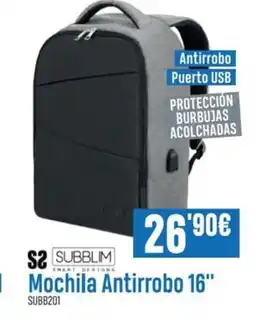 Beep Mochila Antirrobo 16" oferta