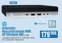 Beep HP Ordenador Reacondicionado MINI HP EliteDesk 800 oferta