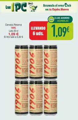 Masymas 1906 Cerveza Reserva oferta