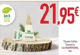 Masymas LA HUERTONA Queso Calizo Queseria oferta