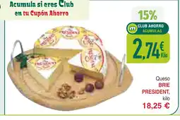 Masymas BRIE PRESIDENT Queso oferta