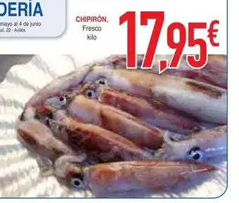 Masymas Chipirón, fresco kilo oferta