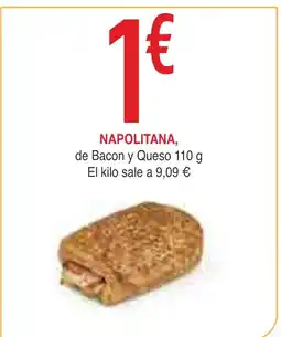 Masymas Napolitana de Bacon y Queso oferta
