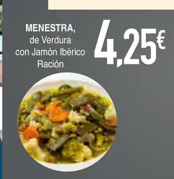 Masymas Menestra de Verdura con Jamón Ibérico Ración oferta