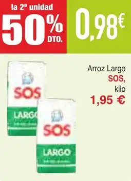 Masymas SOS Arroz Largo oferta