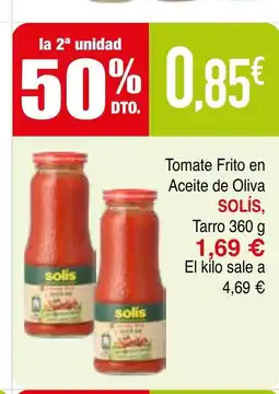Masymas SOLIS Tomate Frito en Aceite de Oliva oferta