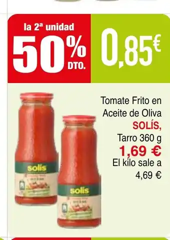 Masymas SOLIS Tomate Frito en Aceite de Oliva oferta