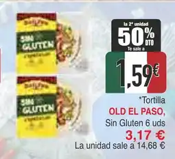 Masymas OLD EL PASO Tortilla oferta