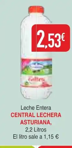 Masymas CENTRAL LECHERA ASTURIANA Leche Entera oferta