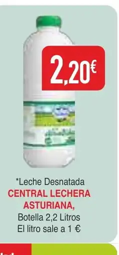 Masymas CENTRAL LECHERA ASTURIANA Leche Desnatada oferta