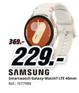 MediaMarkt SAMSUNG Smartwatch Galaxy Watch7 LTE 40mm oferta