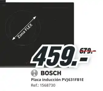 MediaMarkt BOSCH Placa inducción PVJ631FB1E oferta