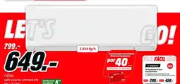 MediaMarkt Split inverter ASY35UI-KN oferta