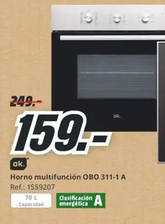 MediaMarkt Horno multifunción OBO 311-1 A oferta