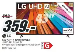 MediaMarkt LG LED 43" 4K 43UT80006LA oferta