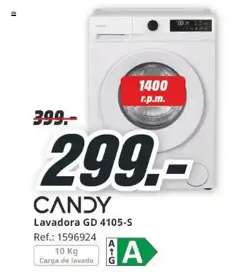 MediaMarkt CANDY Lavadora GD 4105-S oferta