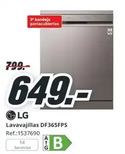 MediaMarkt LG Lavavajillas DF365FPS oferta