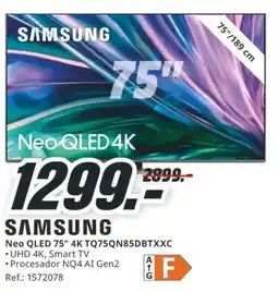 MediaMarkt SAMSUNG Neo QLED 75" 4K TQ75QN85DBTXXC oferta