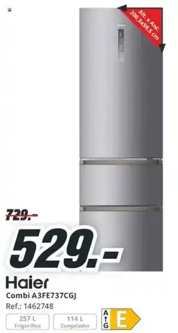 MediaMarkt HAIER Combi A3FE737CGJ oferta