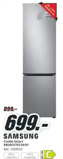 MediaMarkt Combi Smart RB38C675CS9/E oferta
