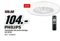 MediaMarkt PHILIPS Ventilador de techo Amigo oferta
