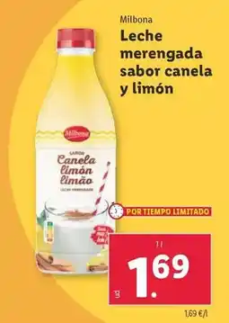 Lidl Milbona - leche oferta