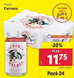 Lidl Victoria - cerveza oferta