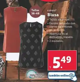 Lidl Blusa oferta