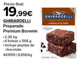 Costco Premium - preparado brownie oferta