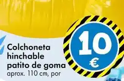 TEDi Colchonesa hinchable patito de goma oferta