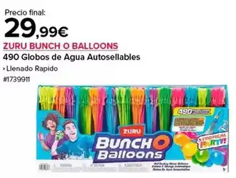 Costco Zuru - 490 globos de agua autosellables oferta