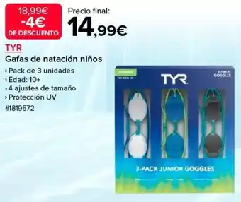 Costco Gafas de natación ninos oferta