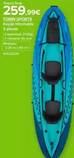 Costco Aire - kayak hichiable 2 plazas oferta