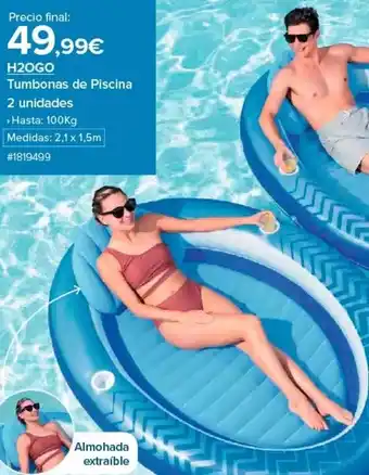 Costco Tumbonas de piscina oferta
